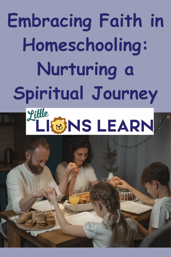 embracing faith in homeschooling