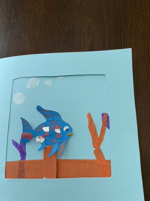 Rainbow Fish Card Activity