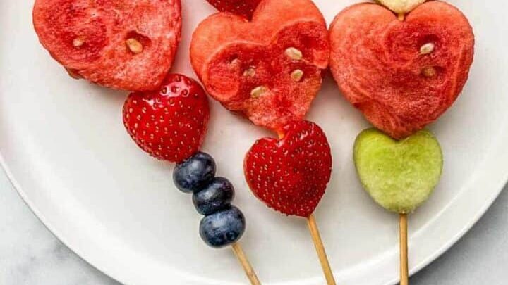 Healthy valentines day snacks