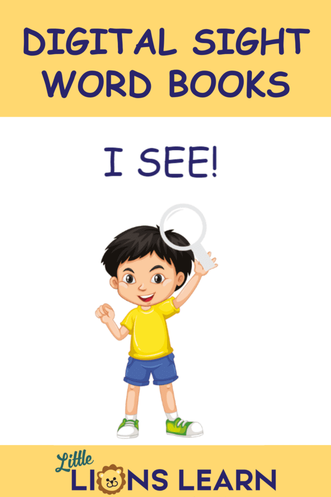 Fry sight word book