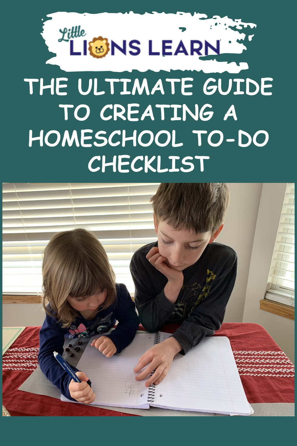 Create the Ultimate Homeschool Checklist Little Lions Learn